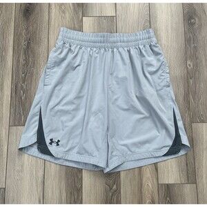 Under Armour Men’s Elevated Woven 2.0 Shorts 1362289 Gray Size Medium Fitted